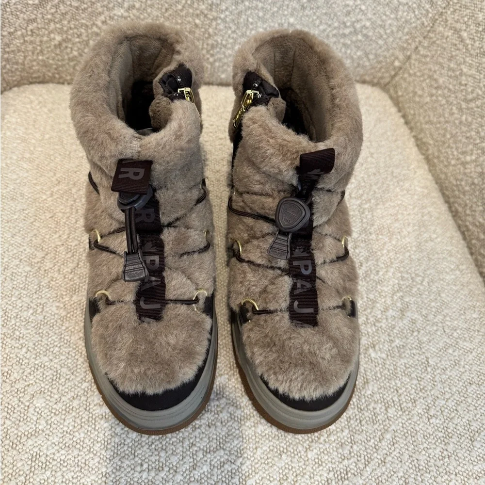 Pajar Canada Janie 2.0 Women’s Brown Snow Boots Size 7 - Picture 4 of 9